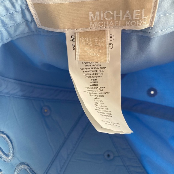 Michael kors New Baby Blue Cap Authentic - Picture 10 of 12